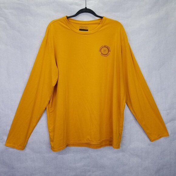 Patagonia Men's XXL Performance Crew Long Sleeve Tee "Tools For Revolution" Bike - Picture 8 of 14